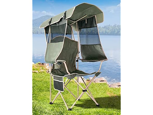 Docusvect Camping Chair Canopy Shade