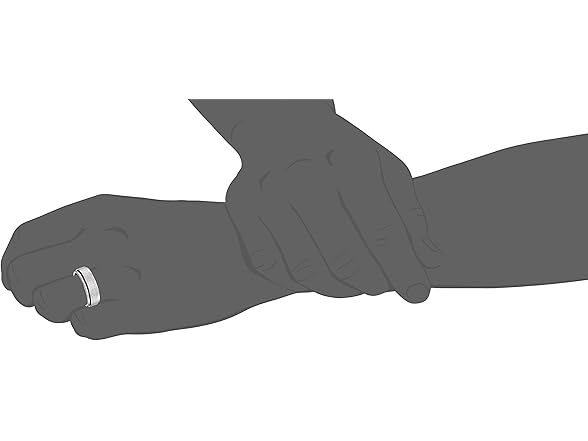 Amazon Essentials Prayer Ring, size 10