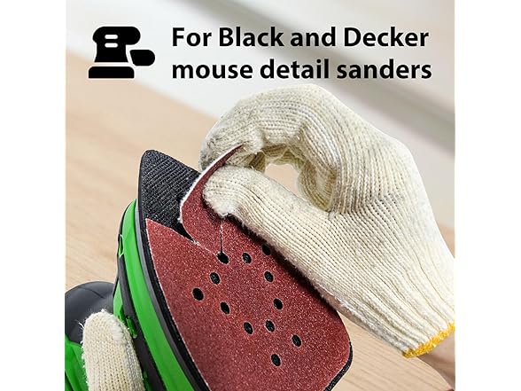 Mouse Sander Pads 220 Grit 50 Pack