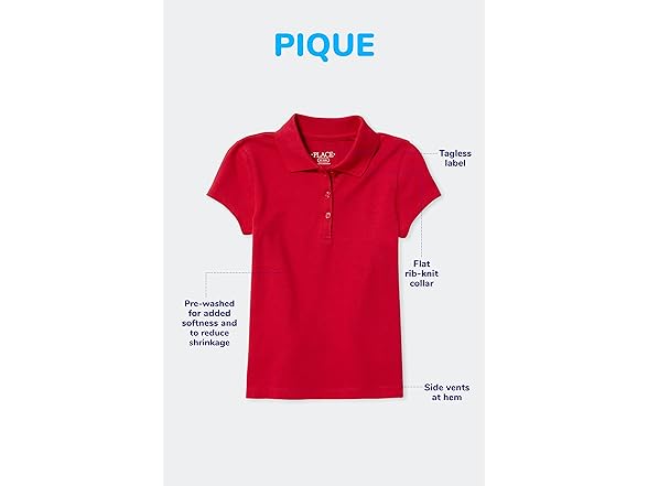 TCP Boys Pique Polo (16H)