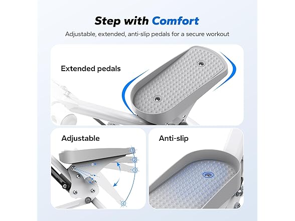 White Stair Stepper for Home Gym