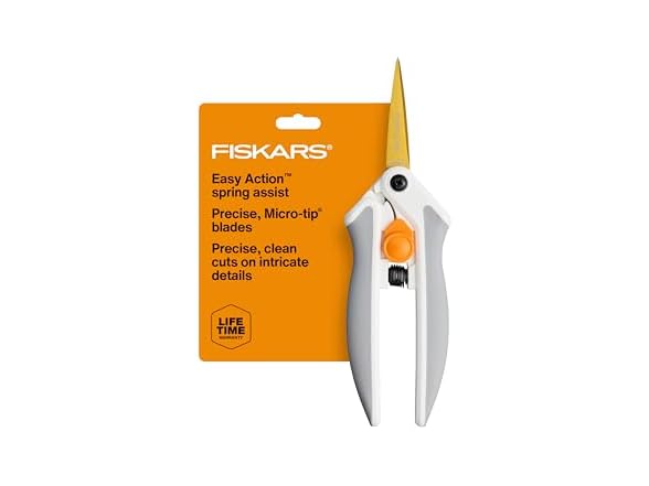Fiskars 6" Easy Action Micro-Tip