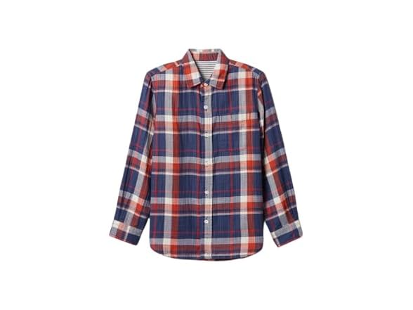 GAP Boys Longsleeve Doubleweave Shirt