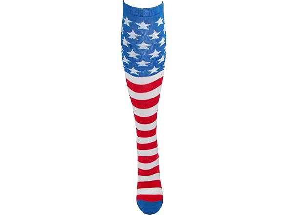 Bioworld American Flag Cape Socks Knee Hi