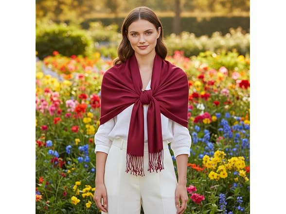Peach Couture Women (OS) Soft Silky Bamboo Wrap