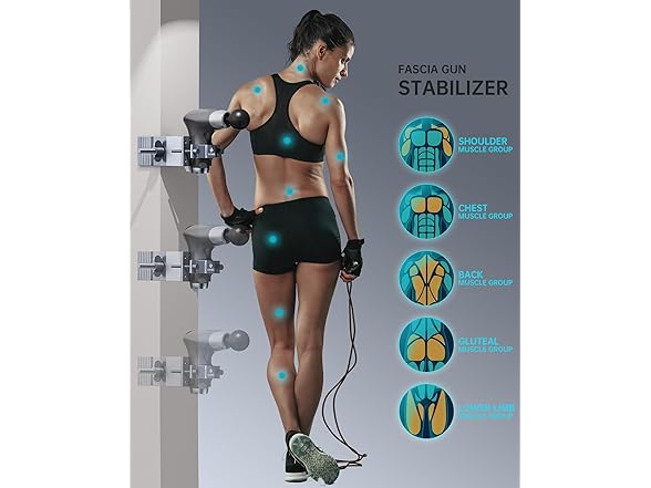 JOJOSEE Massage Gun Holder Plus