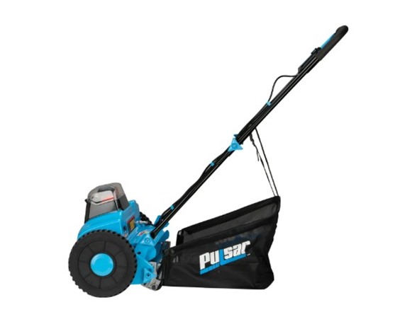 Pulsar 40v Cordless Reel Mower with 2.0Ah Battery and Grass Catcher | 16 Inch