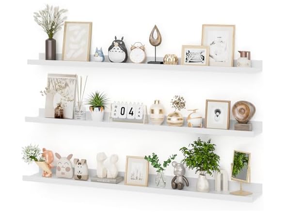 Heimlove BC1582525060030 floating shelves for wall