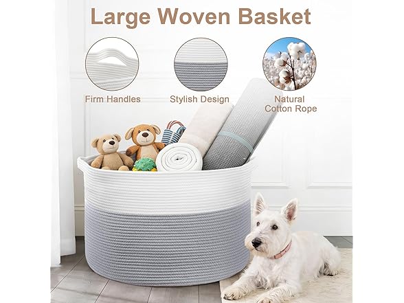 ClenClever Laundry Hamper Basket