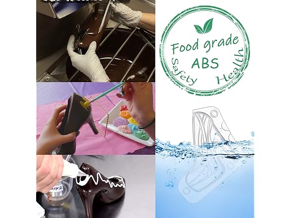 High Heel Chocolate Mold 3d Shoe Candy