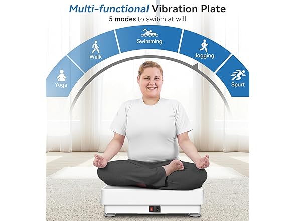 POWET W0893 Vibration Plate Exercise Machine 2