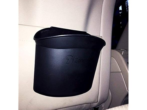 ZONETECH Mini Car Garbage Can, 2 Pack