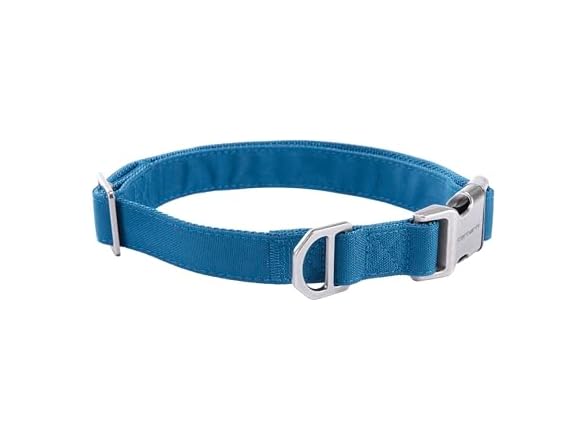 Carhartt Field Nylon Dog Collar Marine Blue Medium