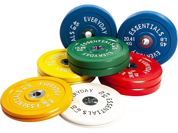 BalanceFrom Coded Olympic Bumper Plate Weight Hub