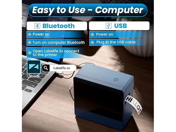 VolenGo Label Maker Machine with-Tape
