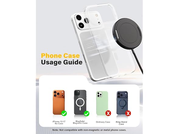 WayLite 6FT Wireless iPhone Charger