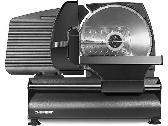 Chefman Electric Deli Slicer W Adjustable Slices