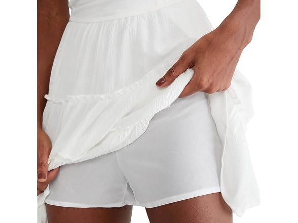 AEROPOSTALE Women (XXL) Smocked Waist Dress Ivory