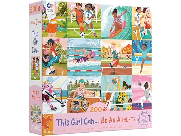 Ceaco Olivia Gibbs This Girl Can Be an Athlete