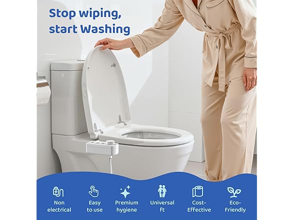 JaxiLano Bidet Attachment for Toilet Seat