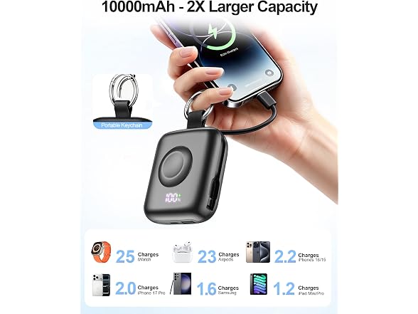 Taefoqun Portable Charger 3 in 1