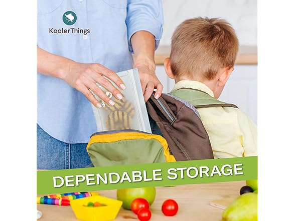 KoolerThings Reusable Sandwich Bags