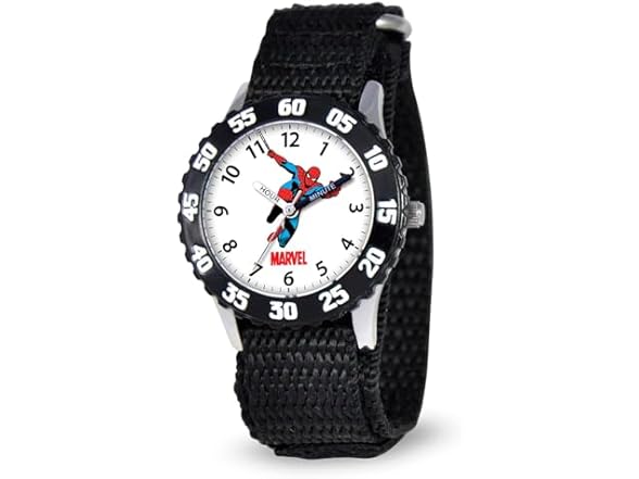 Marvel Spider-Man Kids' Strap Watch