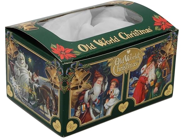 Old World Christmas Glass Blown Ornament Double Dip