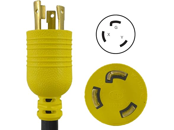 Conntek L630PR-010 30 Amp Locking Extension Cord