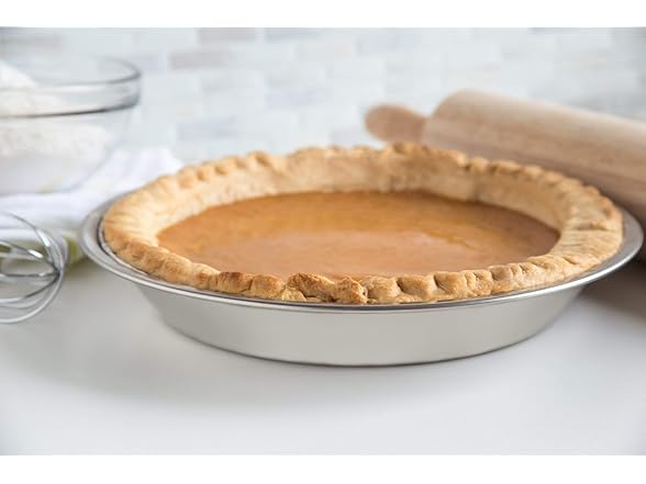 Fox Run Pie Pan, 9-Inch, Stainless Steel