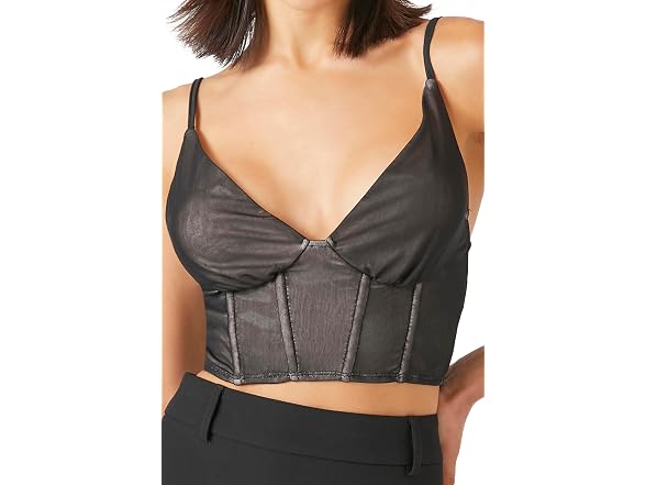Forever 21 Bustier Cropped Cami