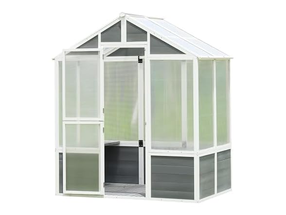 GLANZEND Polycarbonate Greenhouse