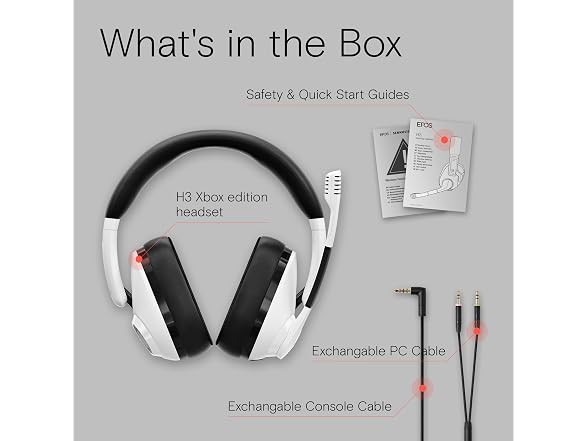 EPOS H3 Xbox Edition Headphones