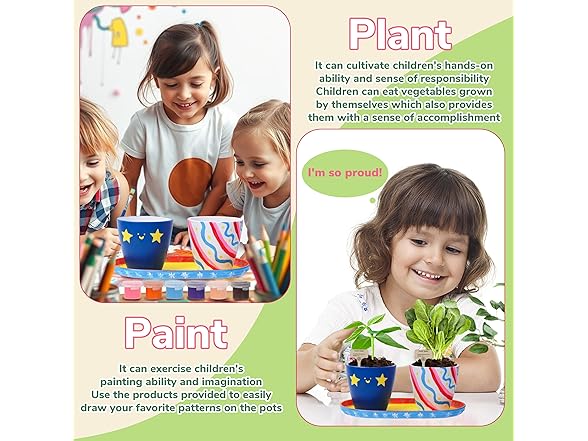 Paint Plant Flower Gardening Kit 2