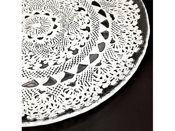 LILLE 11" Dinner Plate Clear/White