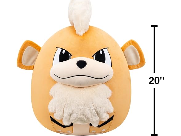 Squishmallows Original 20in Growlithe Pokémon Plush