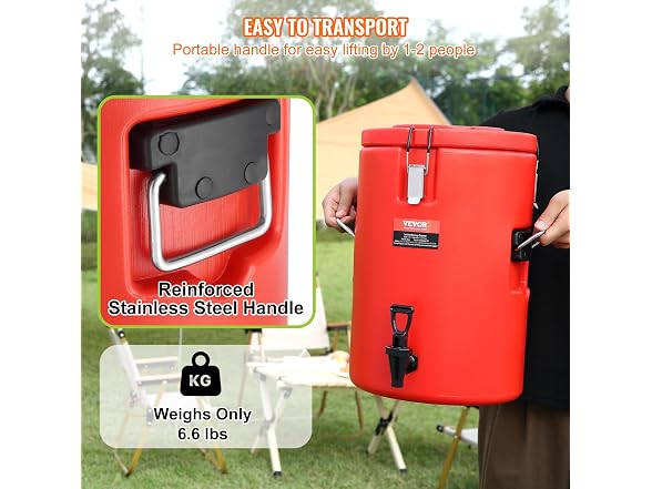 Stainless Steel Insulated Beverage Dispenser