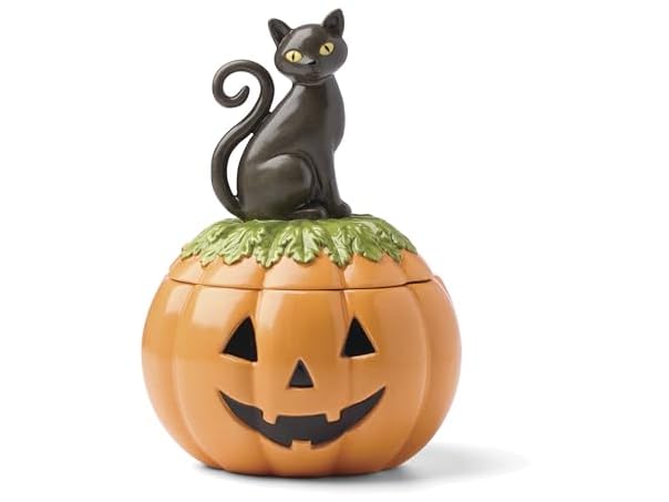 $19.99, Was $33.33, 40% Off! Lenox Haunted Halloween Covered Candy Jar dealfomo