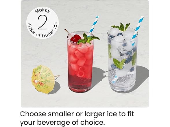 ICEMAN Dual-Size Ice Maker Countertop - Portable