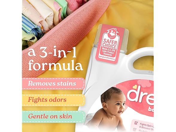 Dreft Liquid Laundry Detergent for Babies