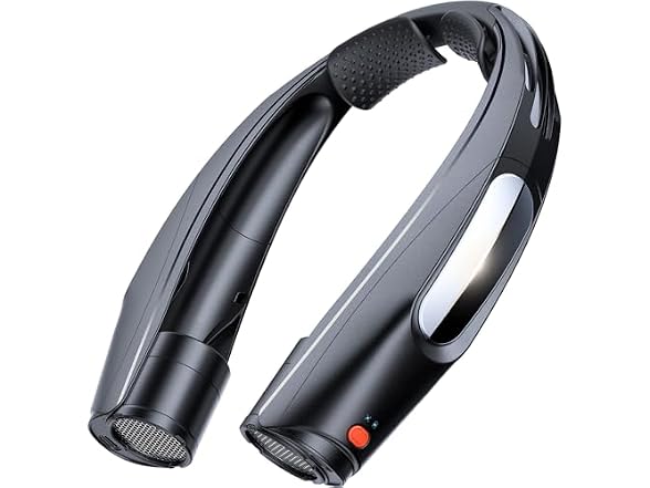 Aaoyun Q11 Rechargeable Wearable Neck Fan Black