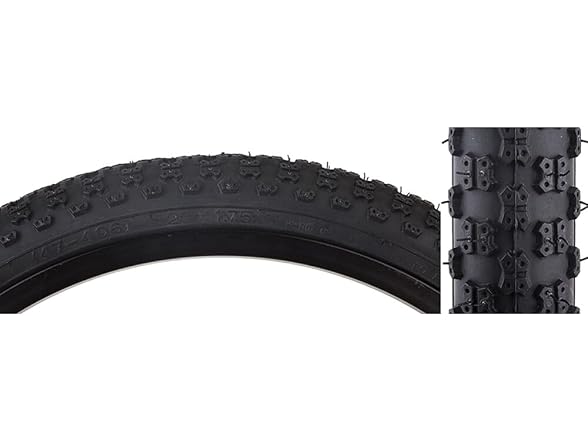 Sunlite MX3 BMX Tires, 20" x 1.75", Black/Black - Gallery 2