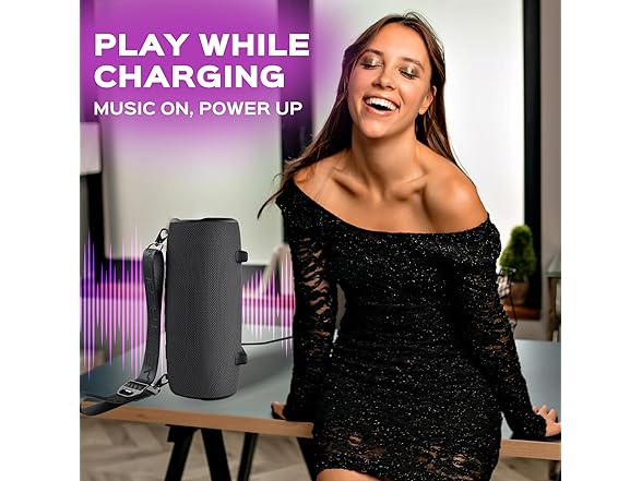 (NEW) TREBLAB Ultra Loud Wireless Speaker