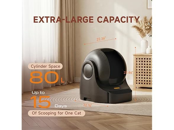 Open-Top Auto Cat Litter Box