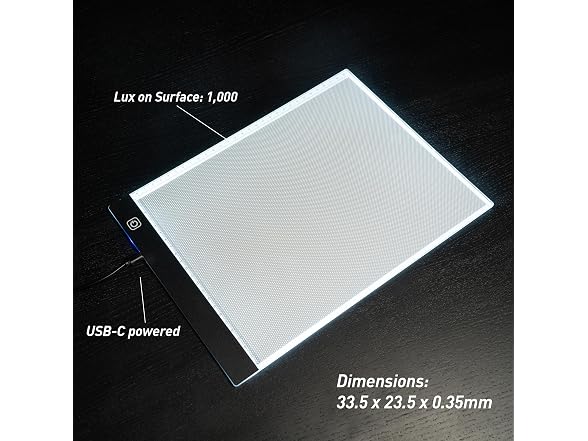 LYTUP TracePad™ (L10400) Ultra-Slim A4 LED Light Pad