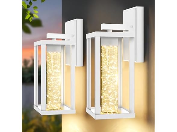 Brightever 2-Pack Outdoor Wall Light