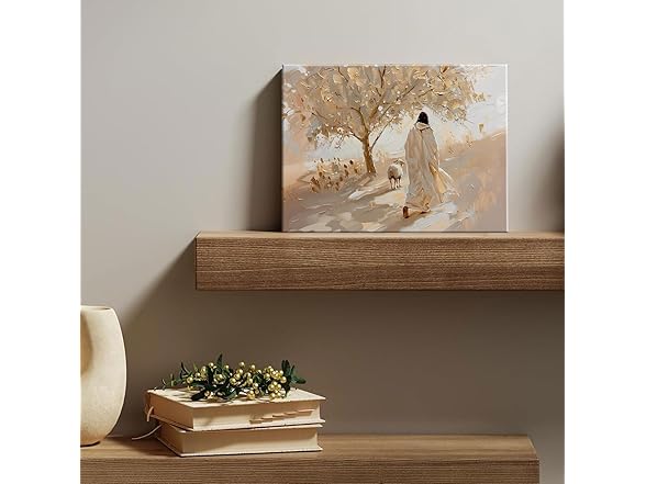 GGX Jesus Leaves the 99 Sheep Wall Art