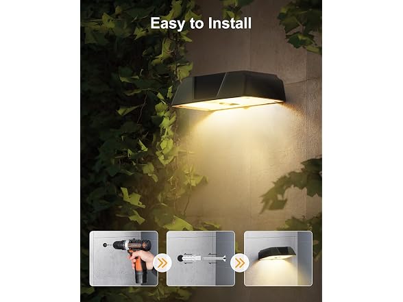 Brightown 6 Pack Solar Fence Lights