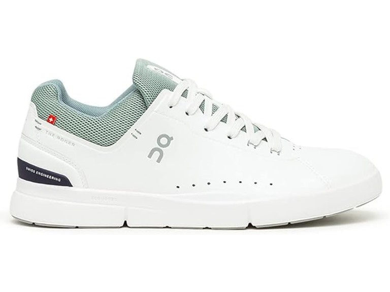 On Running 48.99152 7 On Running The Roger Advantage Men's Shoes White/Eucalyptus White/Eucalyptus