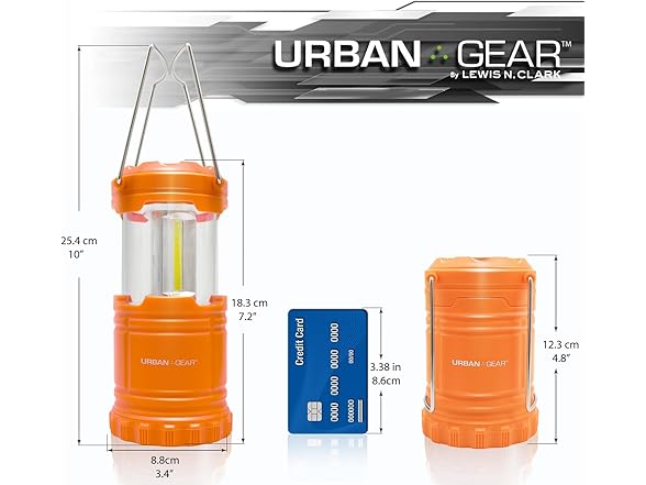 Lewis N. Clark Collapsible Camping Lantern